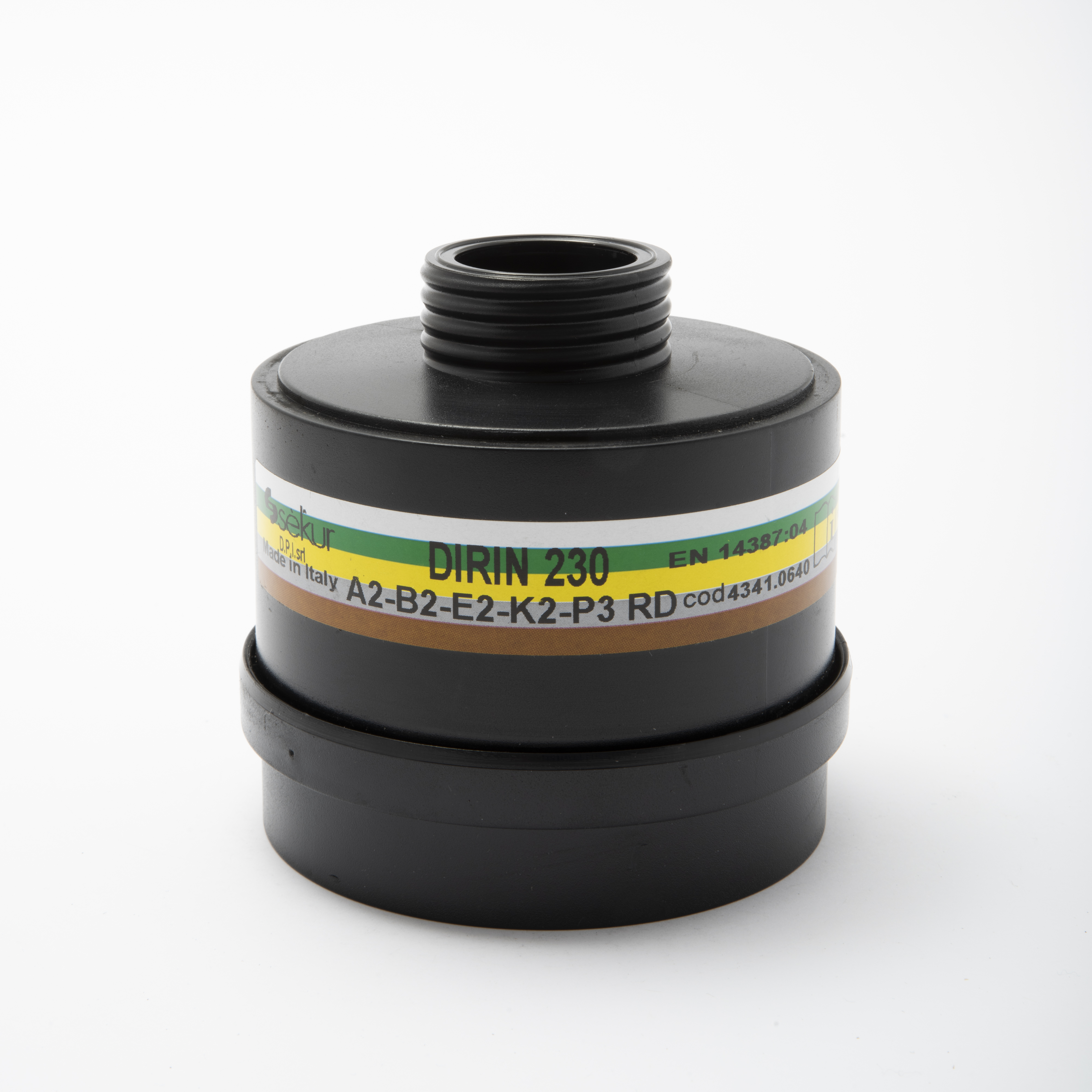 Mehrbereichs-Kombifilter DIRIN 230 A2 B2 E2 K2-P3R D Mehrbereichs-Kombifilter DIRIN 230 A2 B2 E2 K2-P3R D