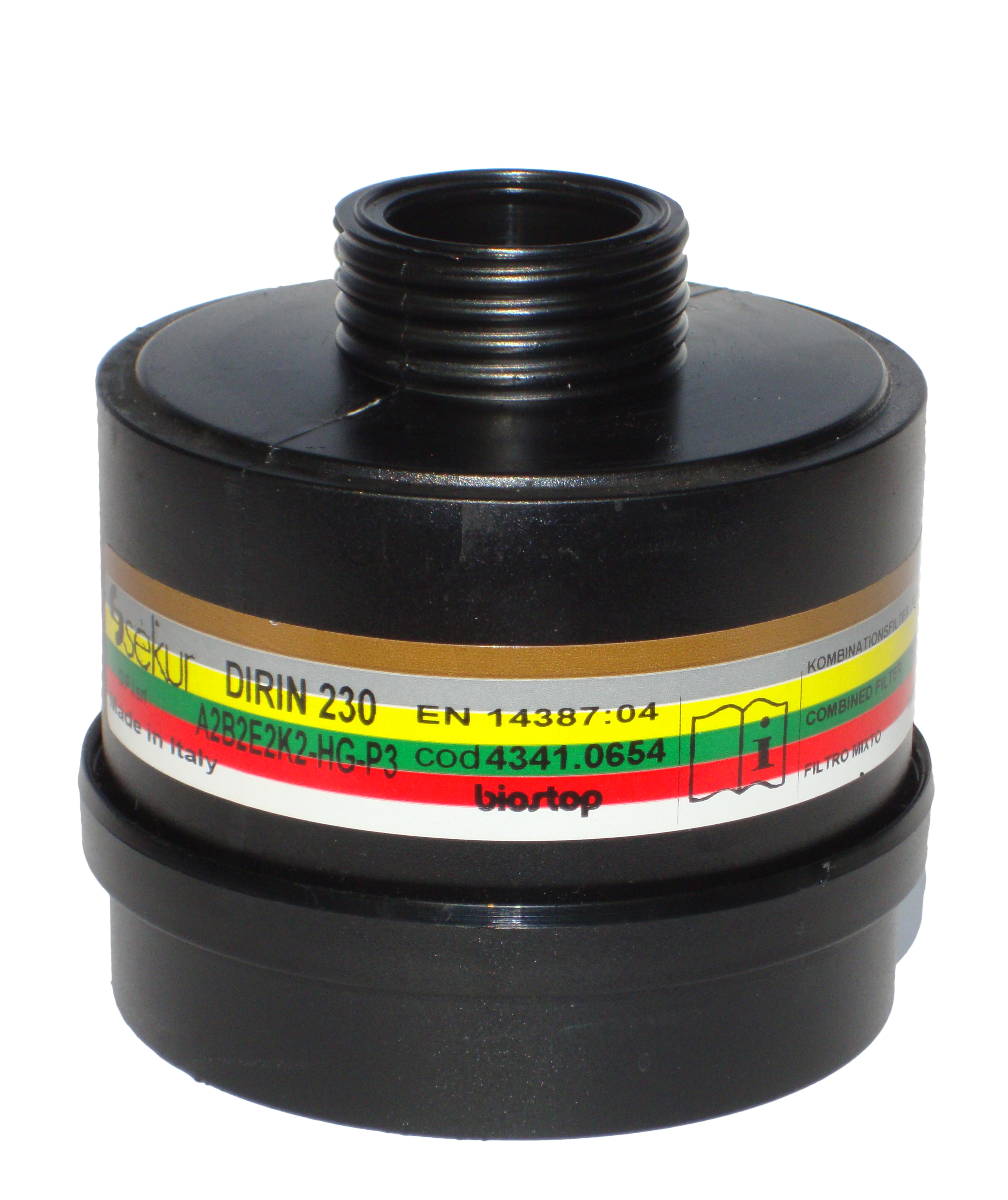 422-78555cdc0a6d61b7 Mehrbereichs-Kombifilter DIRIN 230 A2 B2 E2 K2 Hg-P3R D